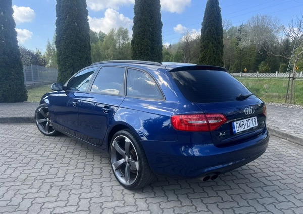 Audi A4 cena 42800 przebieg: 248500, rok produkcji 2012 z Malbork małe 106